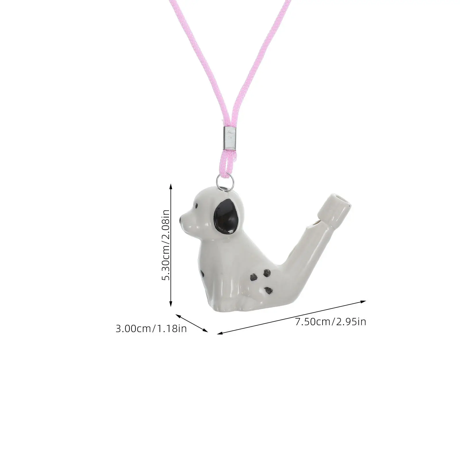 3Pcs Porcelain Bird Water Whistles with Strings Ceramic Musical Whistle Set for Travel Party Favors Early Caller