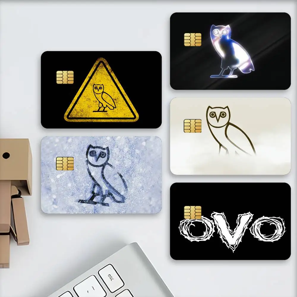 

Модные наклейки-скины D-Drake OVO OWL для кредитных карт, декоративные защитные наклейки для банковских карт, устойчивые к царапинам, подарочные, 4 шт.