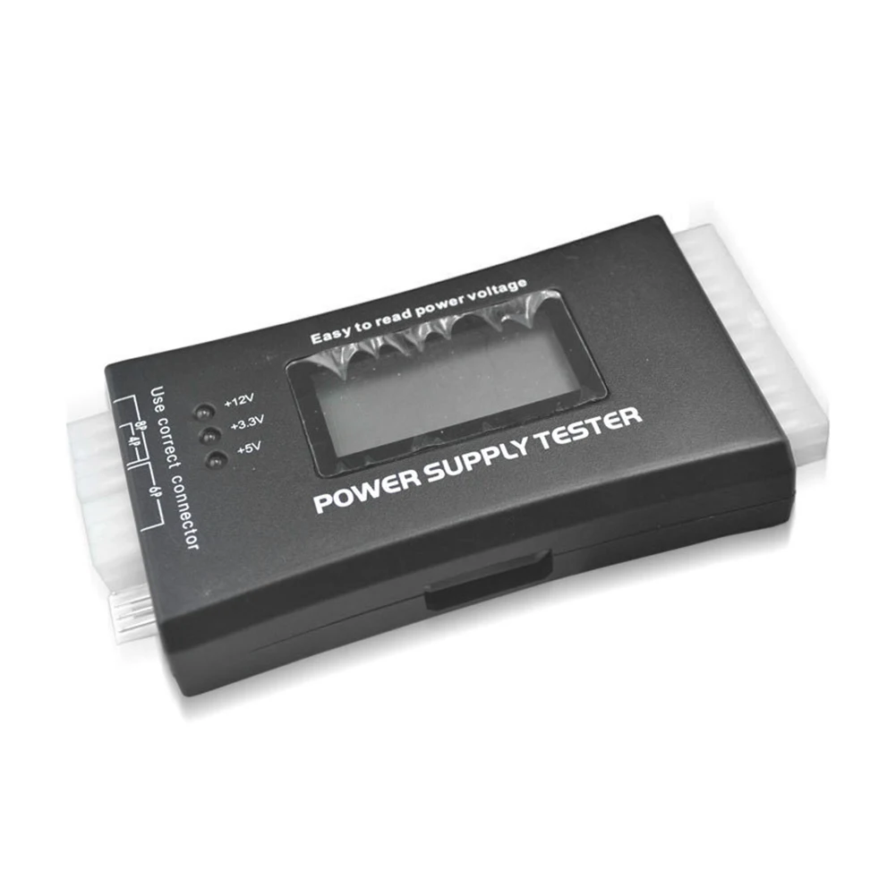 20/24-контактный измерительный ЖК-дисплей, тестер источника питания компьютера, многофункциональный цифровой тестер источника питания для ATX BTX ITX TFX