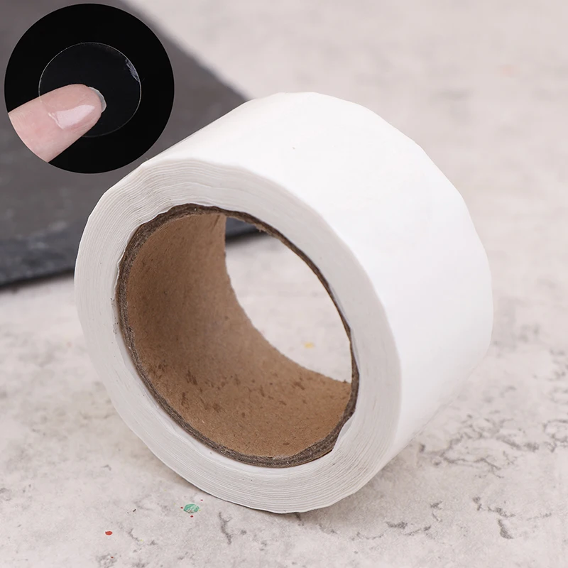 500pcss/Roll Transparent Self-adhesive Sealing Stickers 2.5CM Round Transparent Gift Packaging Seal Labels