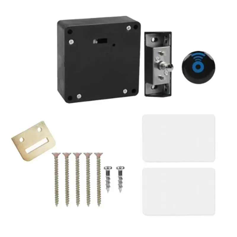 

ABKN-Smart RFID Lock Electronic RFID 13.56Mhz IC Cabinet Lock Drill-Free Electric Cabinet Sensor Lock