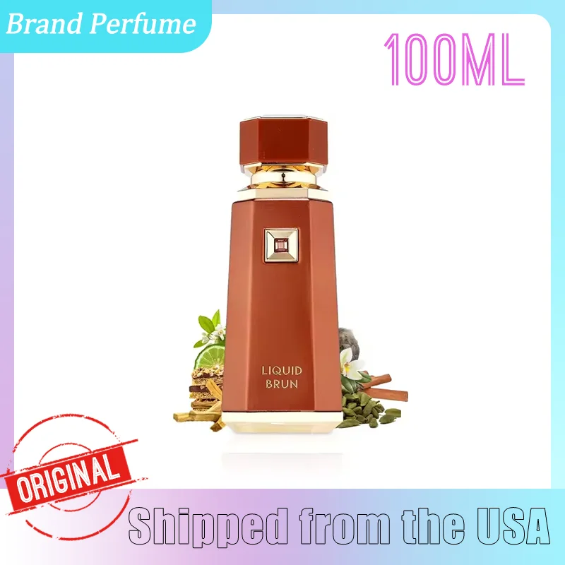 100 مل عطر غني بالذهب مزين بالأحجار الكريمة أو دو برفوم عطر خشبي مكثف يدوم طويلاً عطور فاخرة