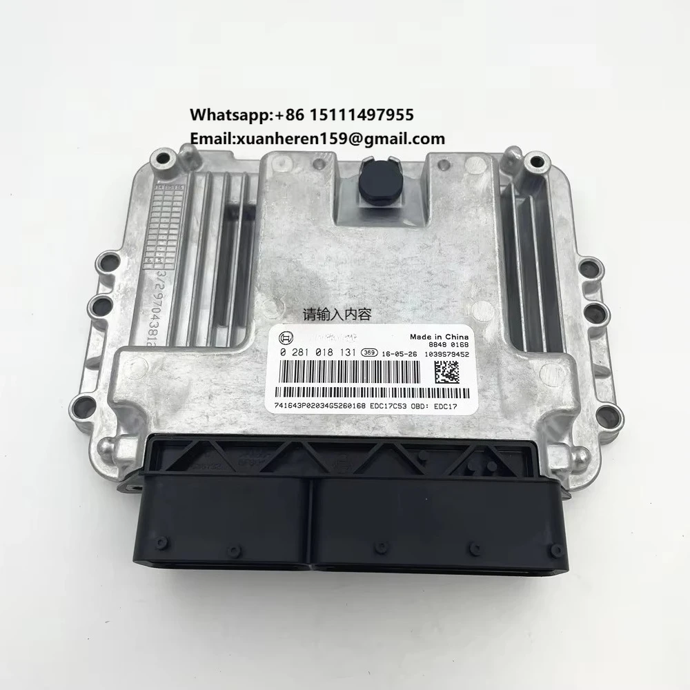 

S00008746 C00001643 ECU Electronic Control Unit 0281018131 for LDV MAXUS V80 Euro 4 Engine