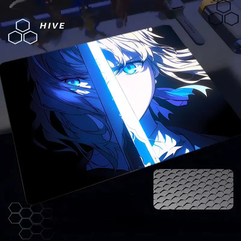 Cold Hearted Girl Prevention Glass Mouse Gam Pad Smooth Frosted Surface Waterproof Desk Tempered 45X40 Multiple Size Optional