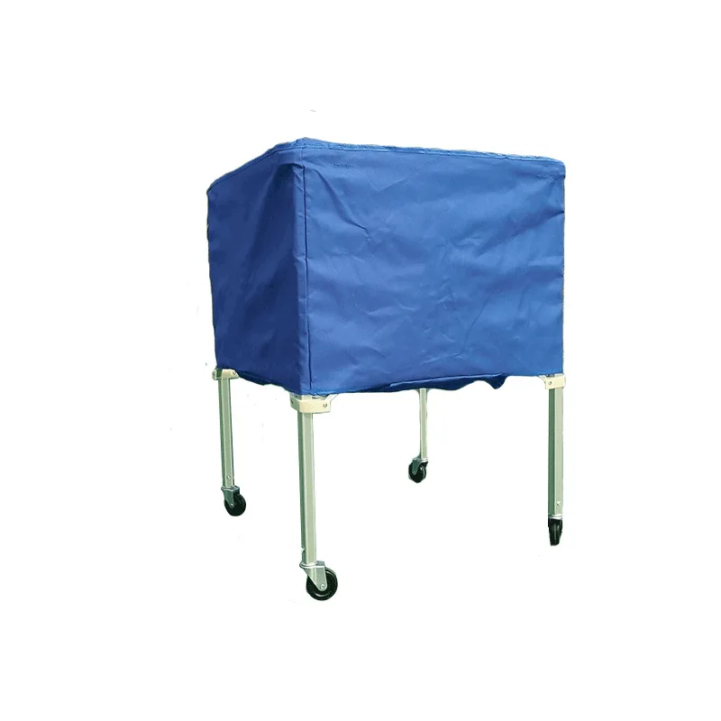 

Basketball storage cart, mobile football basketball cart, foldable portable aluminum alloy cart