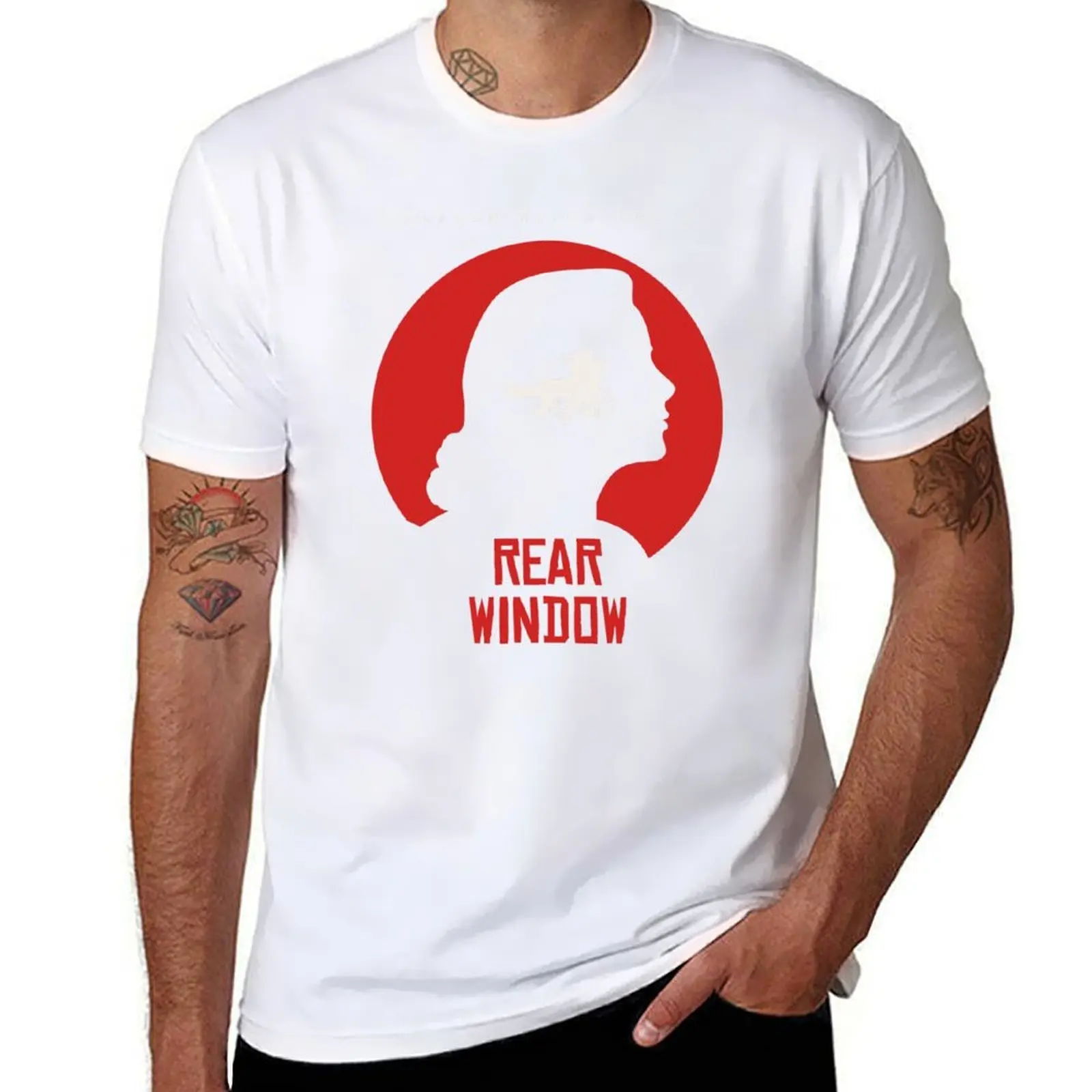 

Alfred Hitchcock Rear Window T-Shirt t shirt personalised anime t shirts oversize T-Shirt
