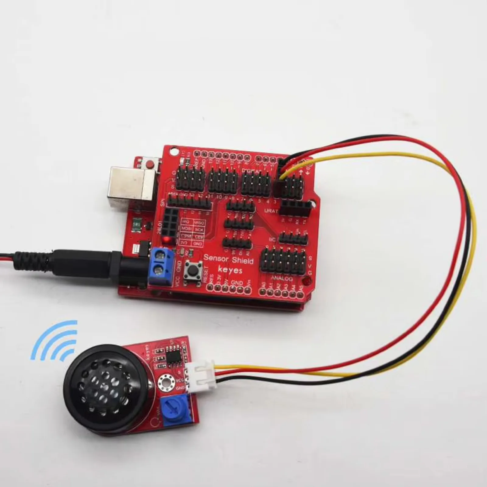 5pcs Keyes 8002 DIY Power Amplifier Module Speaker Audio Amplifier Chip SC8002B Play Music External Sound Amplification