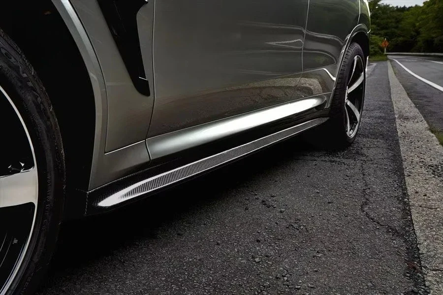 High Quality Carbon Fiber 3D Style Side Skirts for F97 X3M F98 X4M Perfect Fitment Side Skirts