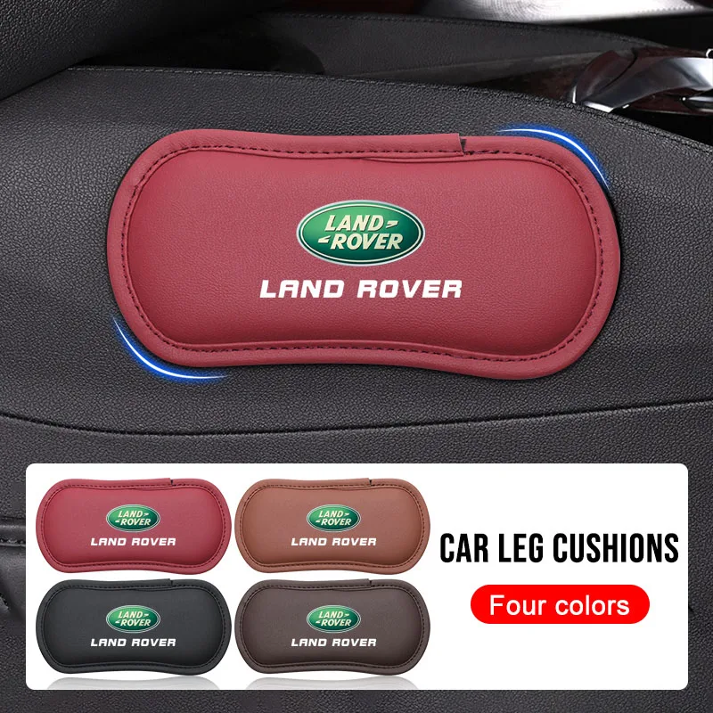 

1Pcs Car Interior Leg Knee Rest Pads Leather Cushion Car Styling For Land Rover Evoque 4 Sport Range Rover X99 Discovery