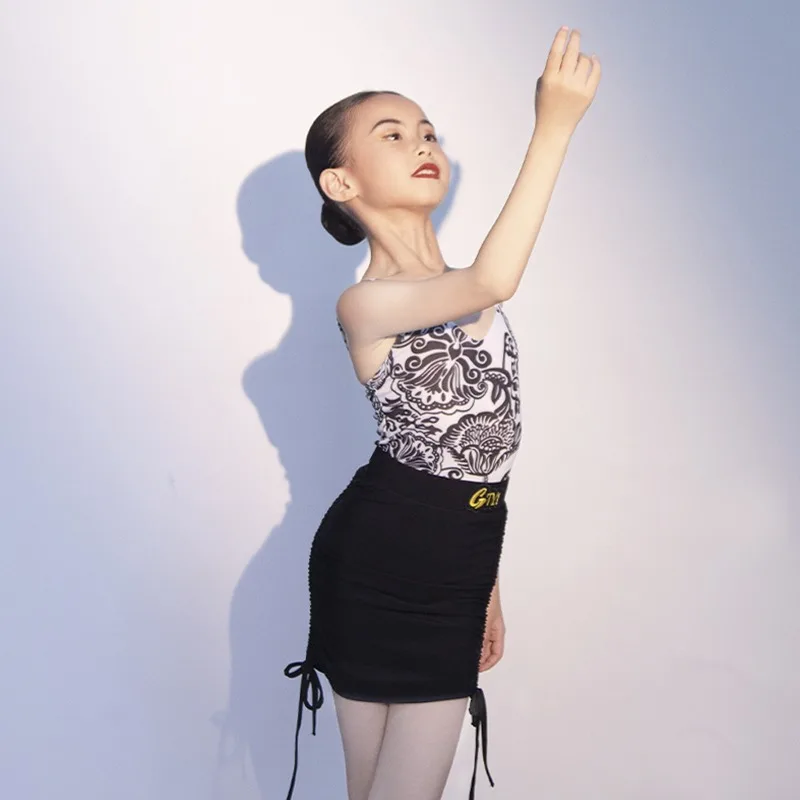 Advanced Latin Dance Dress 2024 New Summer Girls' Practice Performance Dress Children's Dance Split Set dresses for women