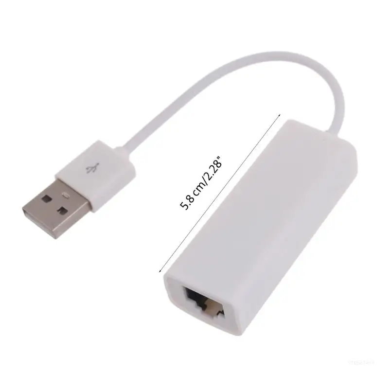 RTL8152 칩 USB2.0 RJ45 네트워크 카드 커넥터 어댑터 10/100Mbps Dropship