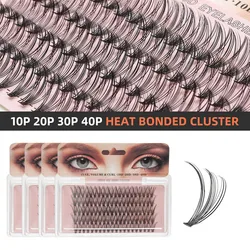 High quality 100 knots 10D/20D Black 8/10/12/14/16mm Mink Eyelash Extension Artificial Eyelash Fake False Eye Lash Eyelashes