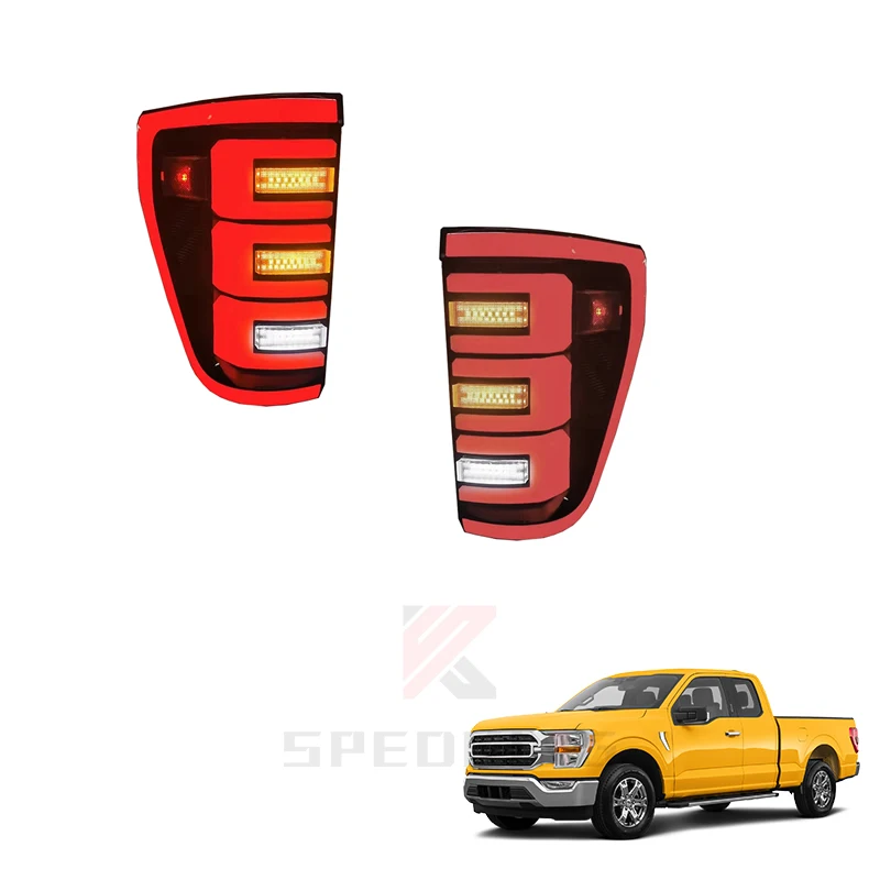 

Spedking 2021 pickup raptor accessories auto lighting systems Car Led Tail Lamp taillight for FORD F150