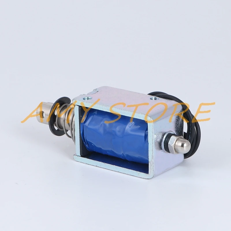 DC 24V 12V 6V 25N 400mA 10mm Push Pull Linear Actuator Electromagnet Solenoid JF-1039B