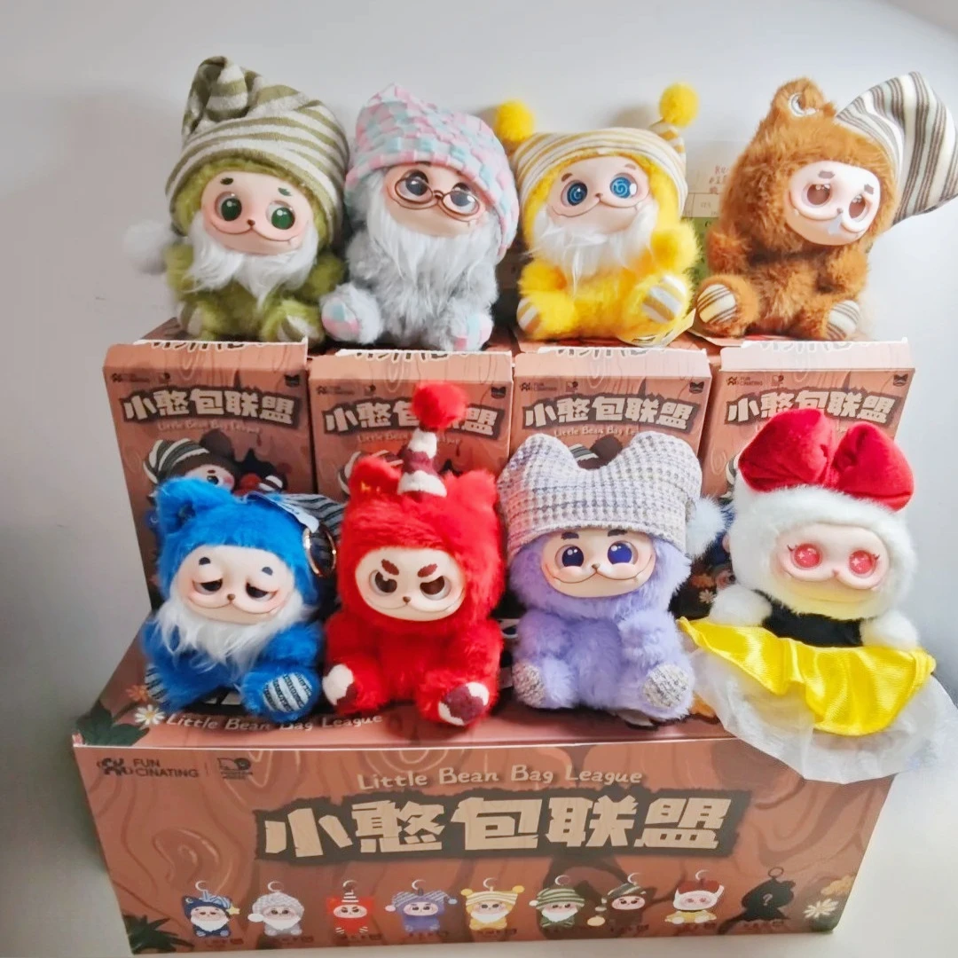 

Gismow Little Bean Bag League Series Vinyl Blind Box Doll Cute Gismow Plush Surprise Bag Pendant Mystery Box Collectible ToyGift
