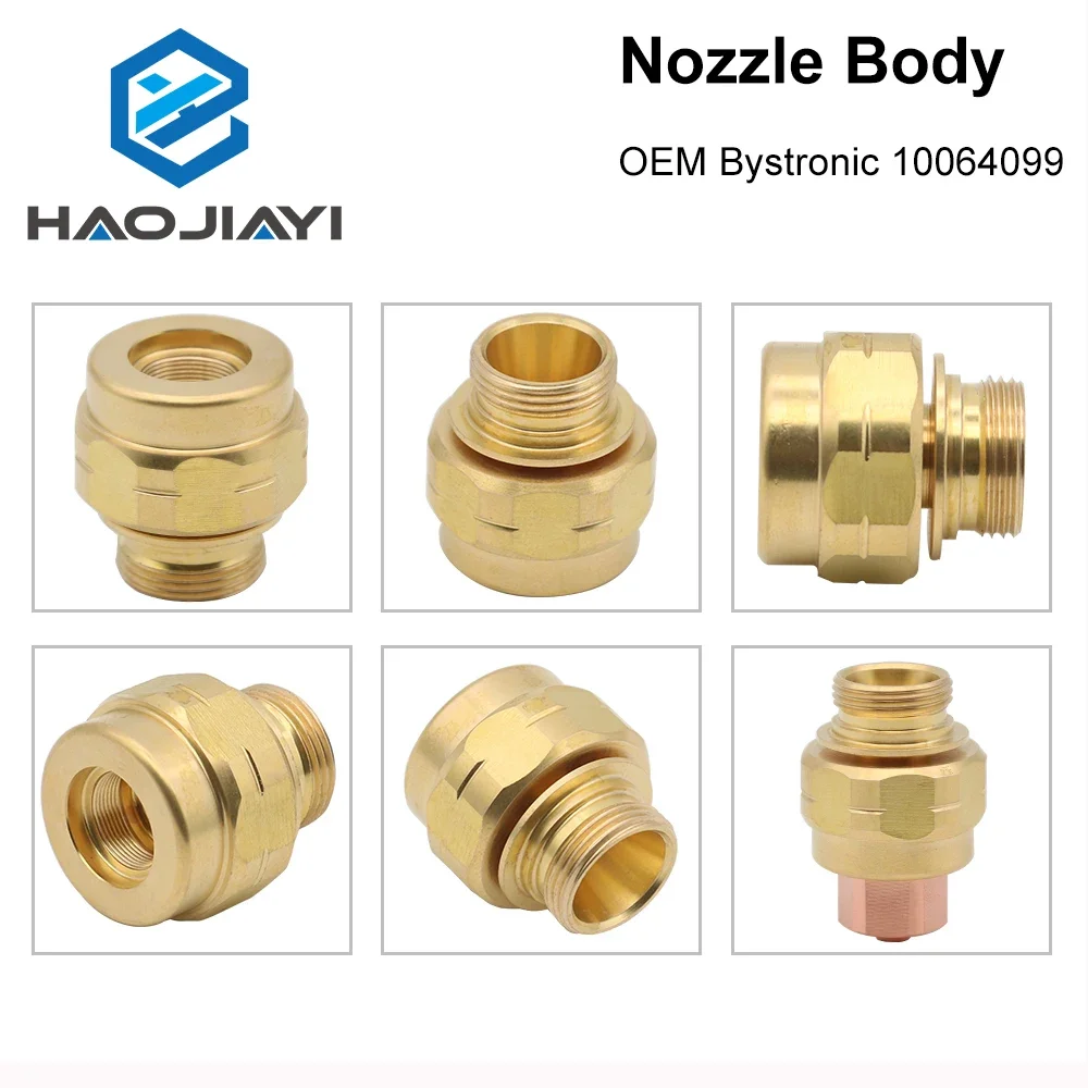 

HAOJIAYI Laser Nozzles Holder M15-M10 OEM 10064099 for Fiber Laser Cutting Head Replacement Parts