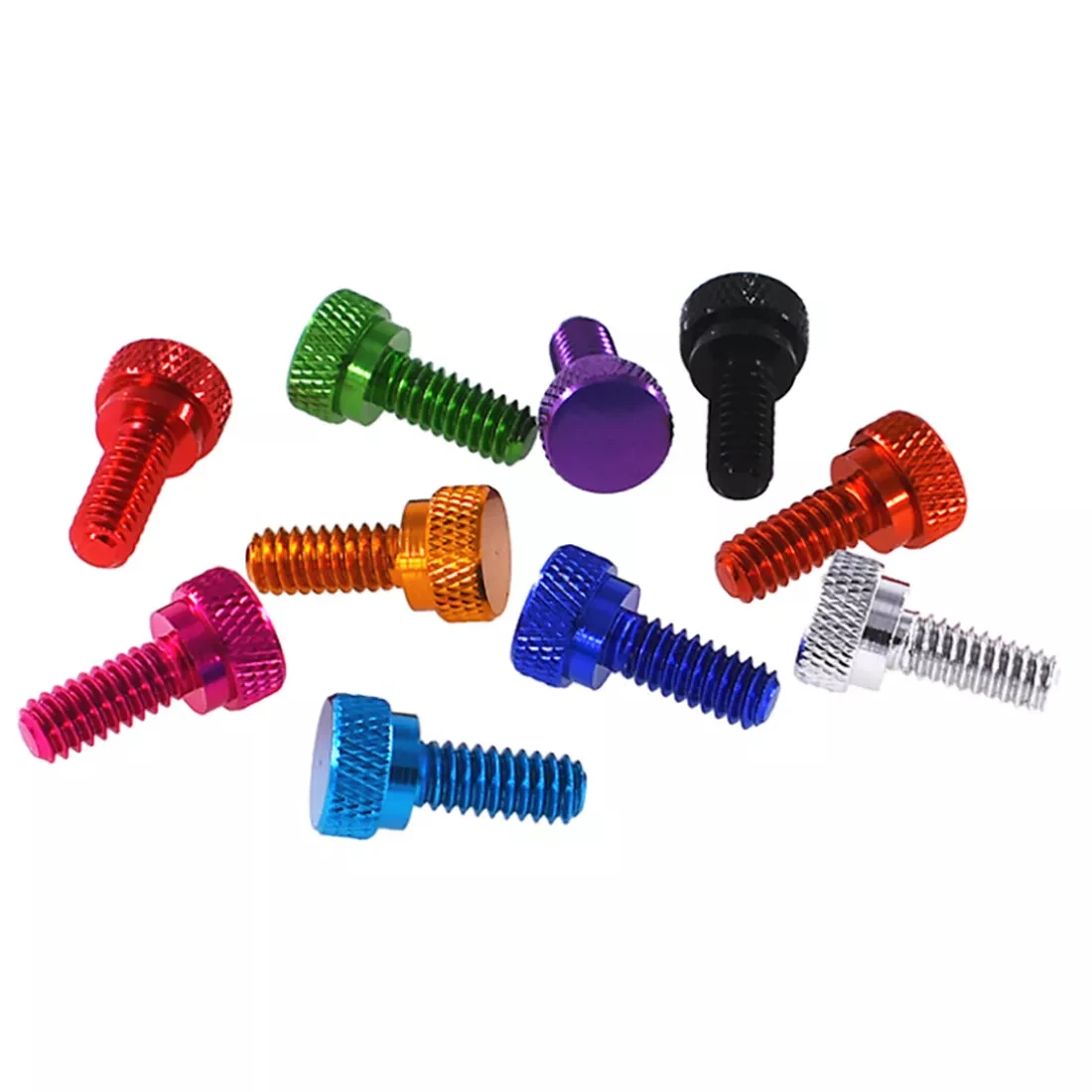 PC 케이스 카메라용 UNC 1/4-20 알루미늄 널링 나비 나사 손잡이 손잡이 볼트