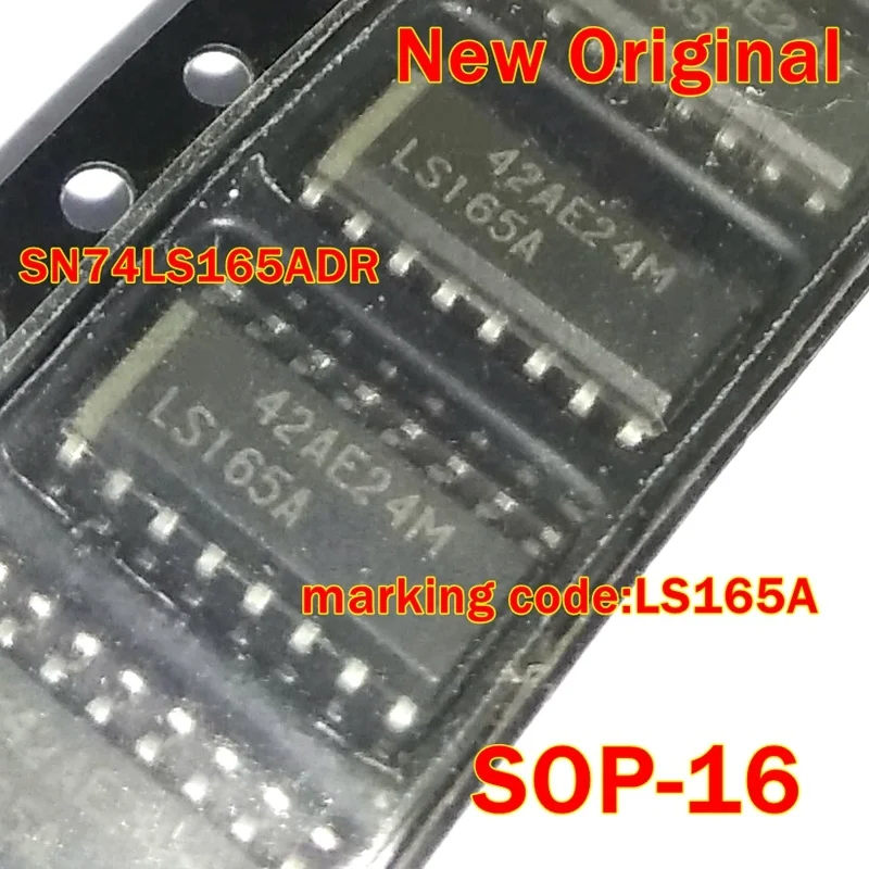 

1Pcs to 100Pcs Sn74Ls165Adr Sn74Ls165Ad Sop-16 New Original Marking Code: Ls165A Parallel-Load 8-Bit Shift Registers