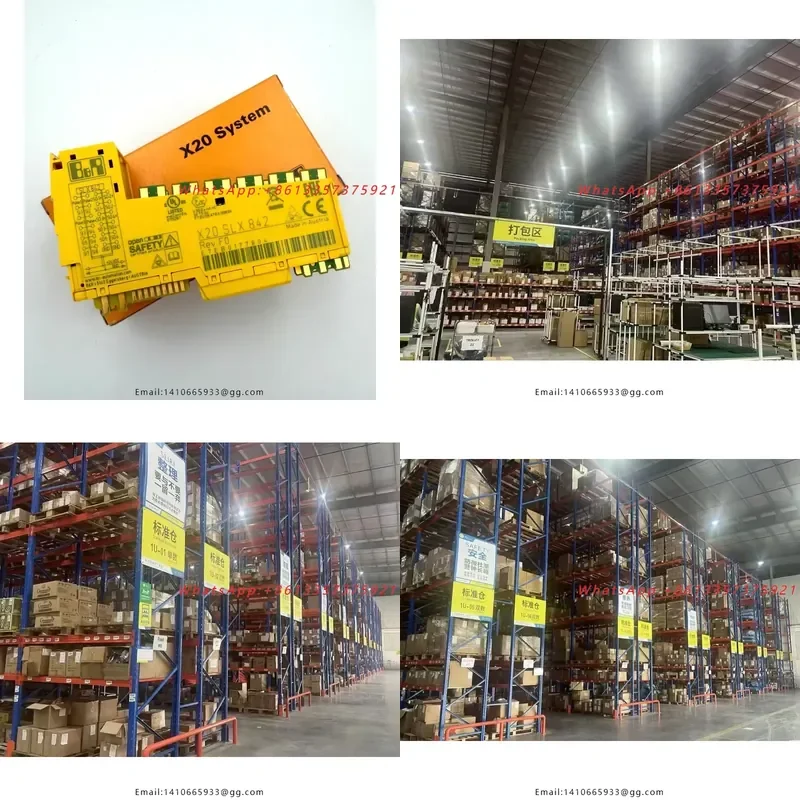 B&R X20SLX842 SafeLOGIC-X Safety Mixed I/O Module | SIL 3 PL e -Free 2nd Day Air