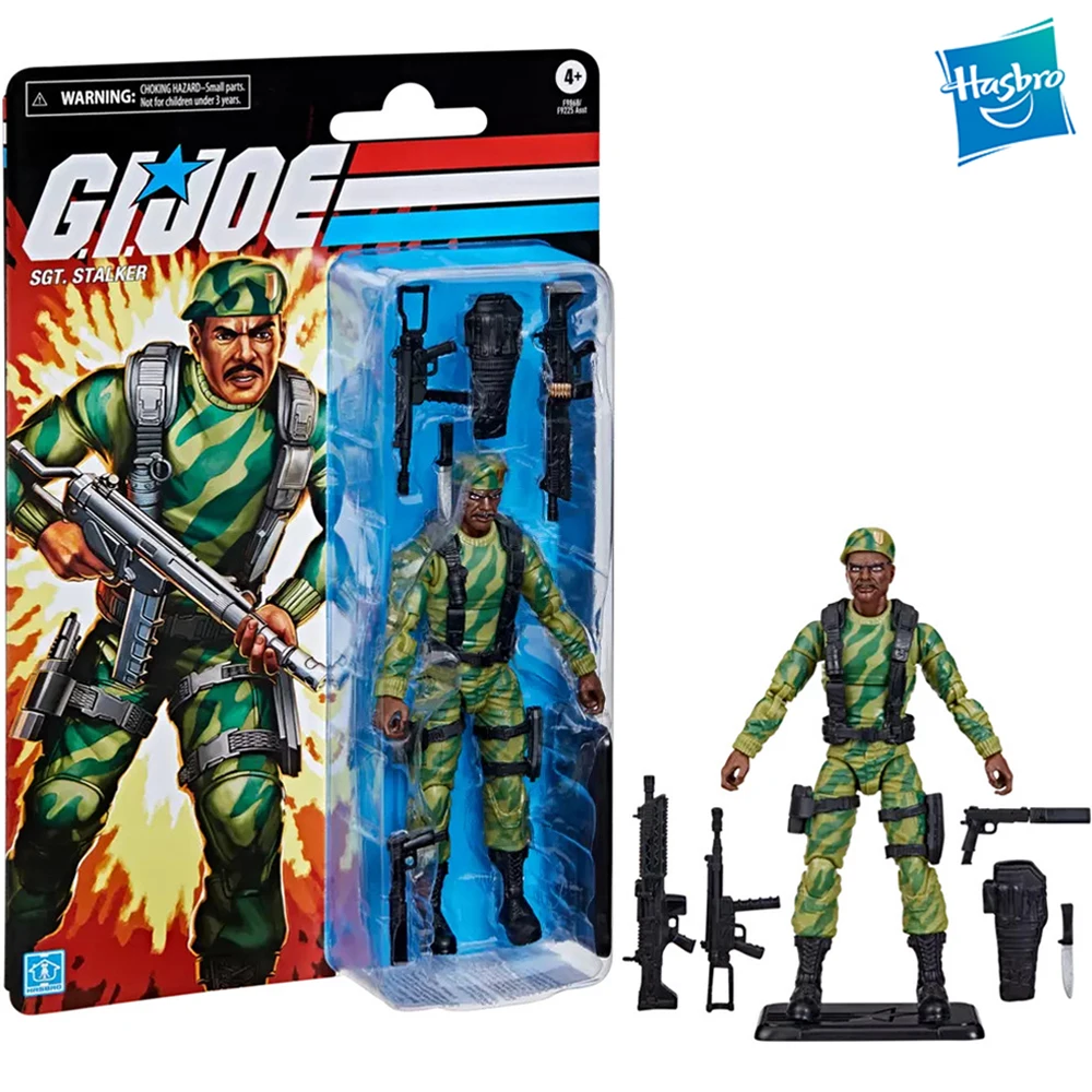 

Перед заказом оригинальный Hasbro G.i. Джо классифицированная серия ретро кардбэк Sgt. Сталкер 6 дюймов (150 мм) Коллекционная модель F9868