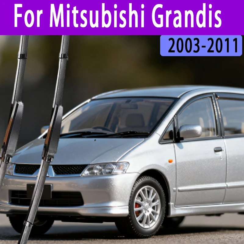 

Front Windshield Wiper Blade For Mitsubishi Grandis 2003-2011 Car Wiper Blade 2PCS Auto Accessories 2004 2005 2006 2007 2008