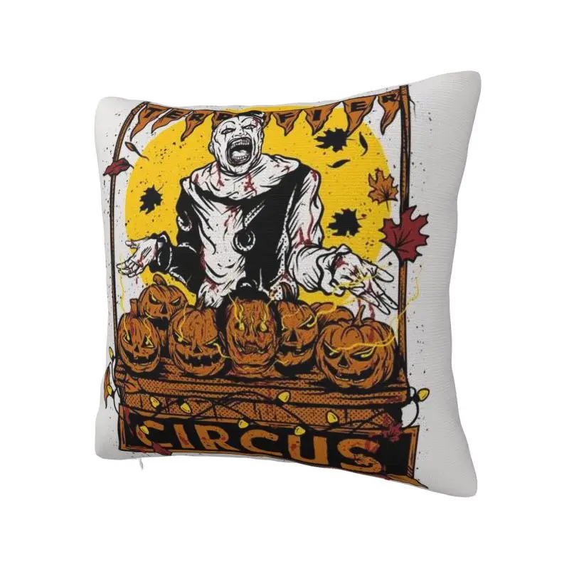 Custom T-Terrifiers Horror Movie Cushion Covers Sofa Home Decor Square Pillow Cover