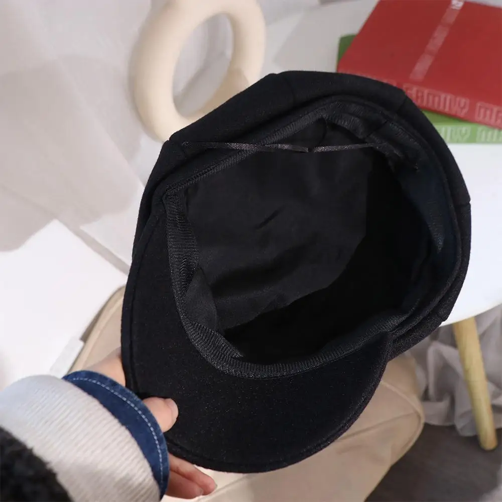 عارضة الكورية نمط الرجعية القبعات قبعة مثمنة JK خمر موزع الصحف قبعة بلون Y2k الرسام قبعة الفتيات