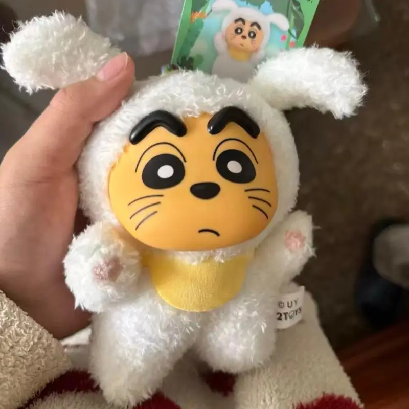 Коллекционная плюшевая виниловая фигурка Crayon Shin-chan 52TOYS Big Tail в слепой коробке, модный брелок для рюкзака, подарок
