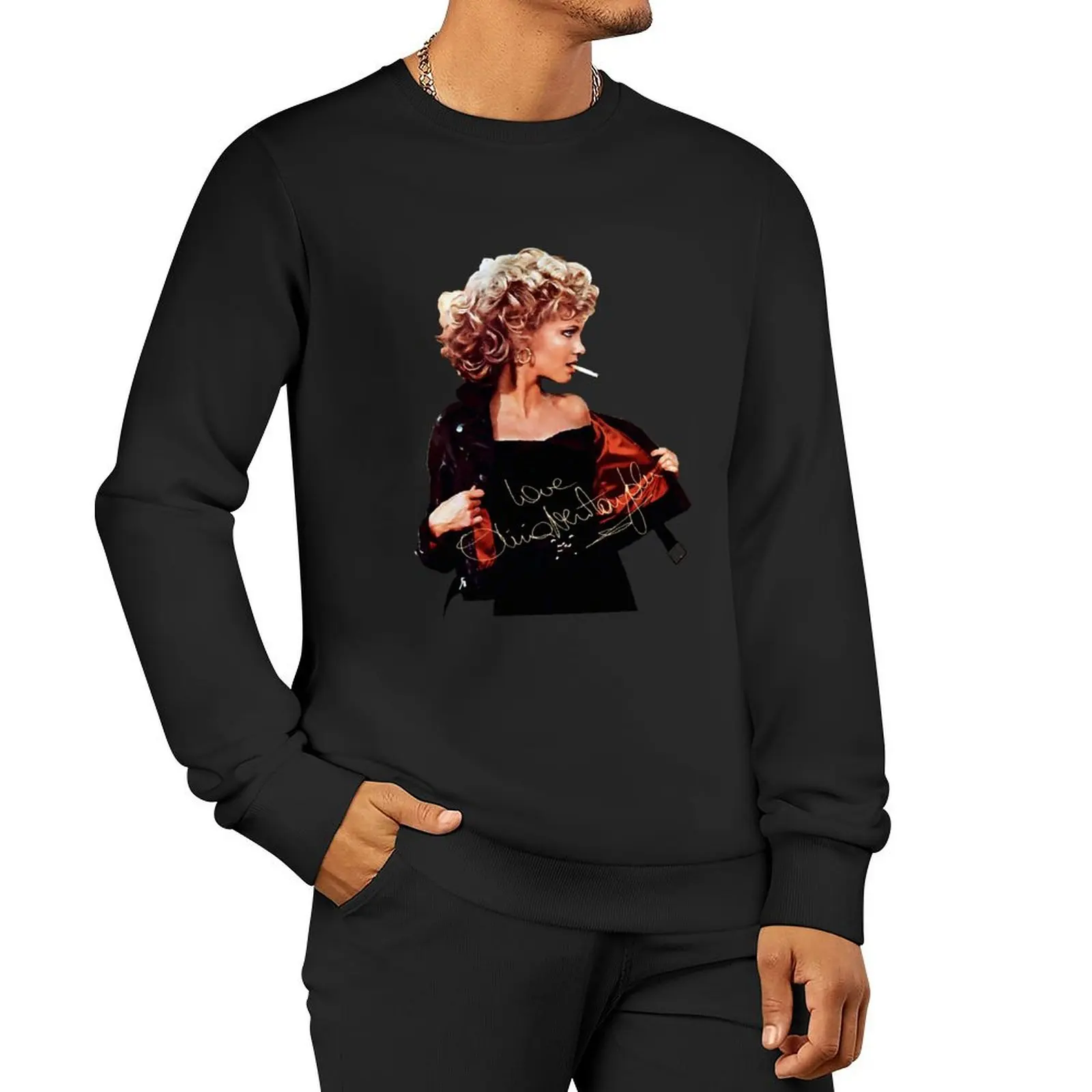 Olivia Newton John Thank You For The Memories 1948-2022 Pullover Hoodie streetwear men men's clothing mens clothes sweatshirts