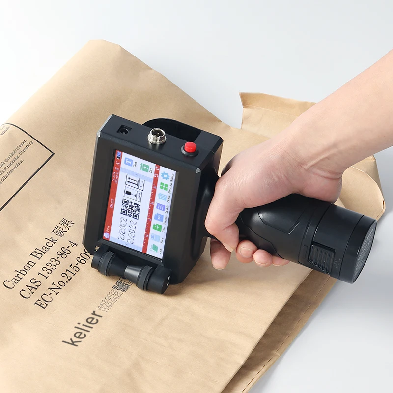 Thermal Portable Handheld Inkjet Printer Hand Jet Portable Printer for Date Coding
