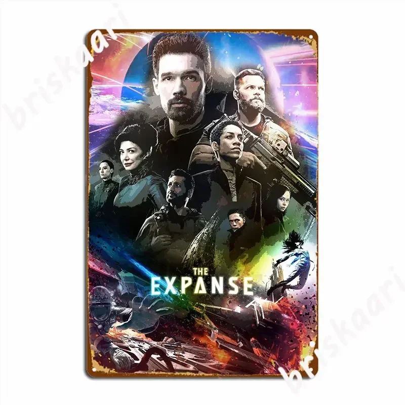 Expanse Alternative Poster Metal Sign Customize Wall Mural Mural Painting Mural Tin Sign Poster