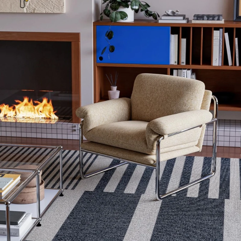 

Cushion Living Room Chairs Wedding Sofas Nordic Modern Adult Chairs Reading Balcony Bauhaus Fauteuils De Salon Furnitures