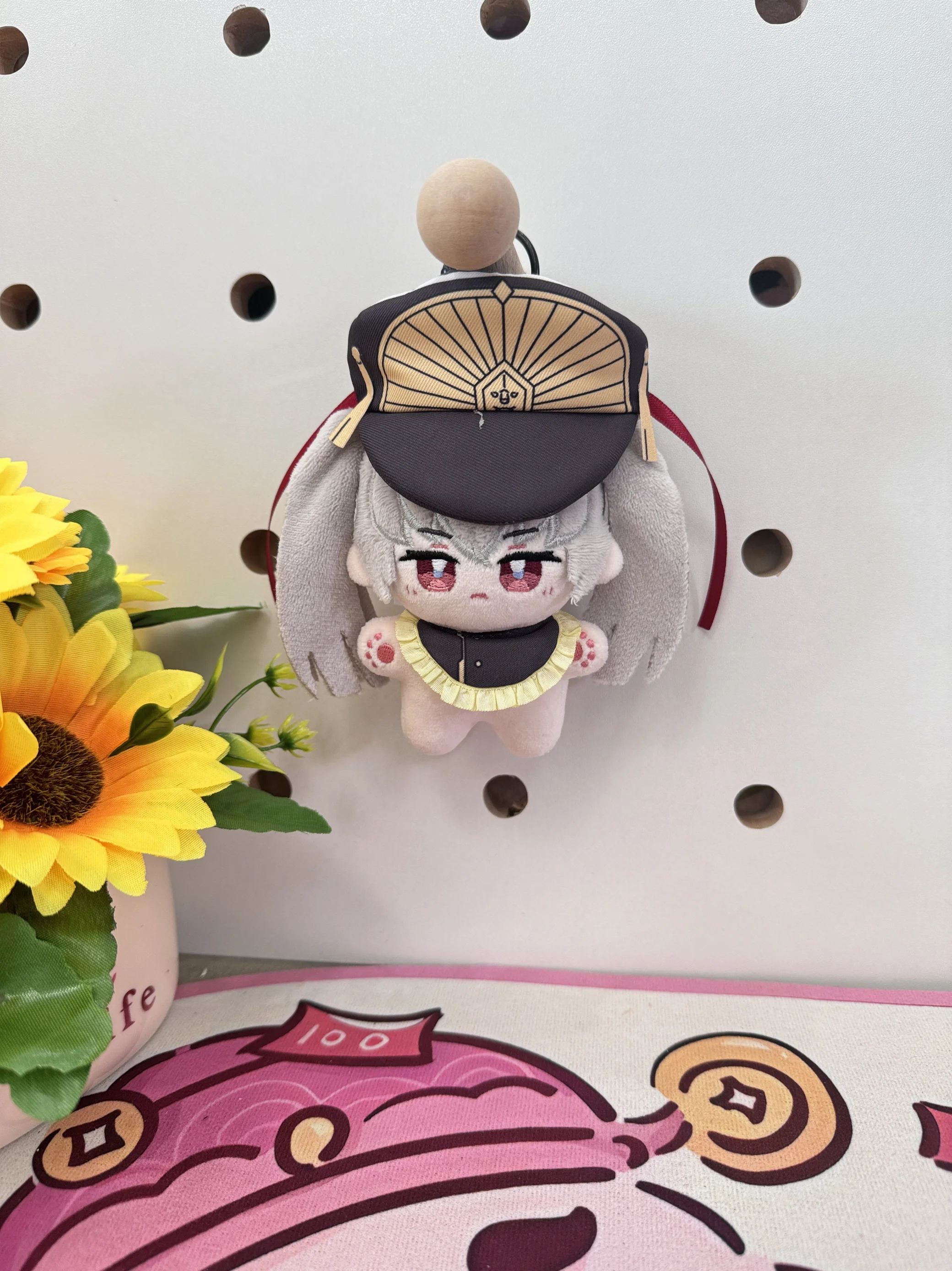 

Altair Anime Pendant Keychain Doll 10cm Cosplay with Stuffed Toy
