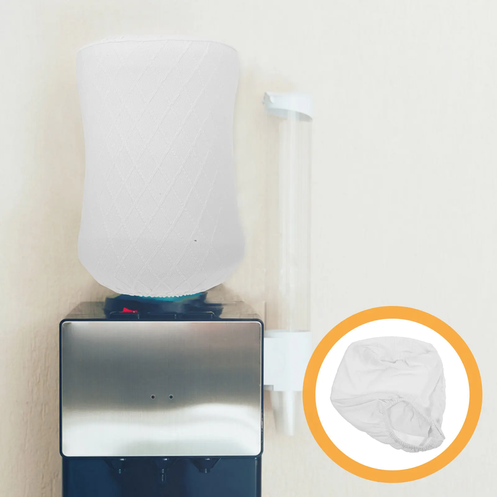 

Чехол для бутыли с водой 37x24 см, эластичный, пылезащитный, для дома и офиса, многоразовый, защитный чехол от пыли для бутылок с водой