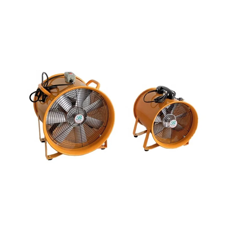 

Portable Industrial Axial Flow Air Blower High Efficiency for Underground Confined Space Ventilation