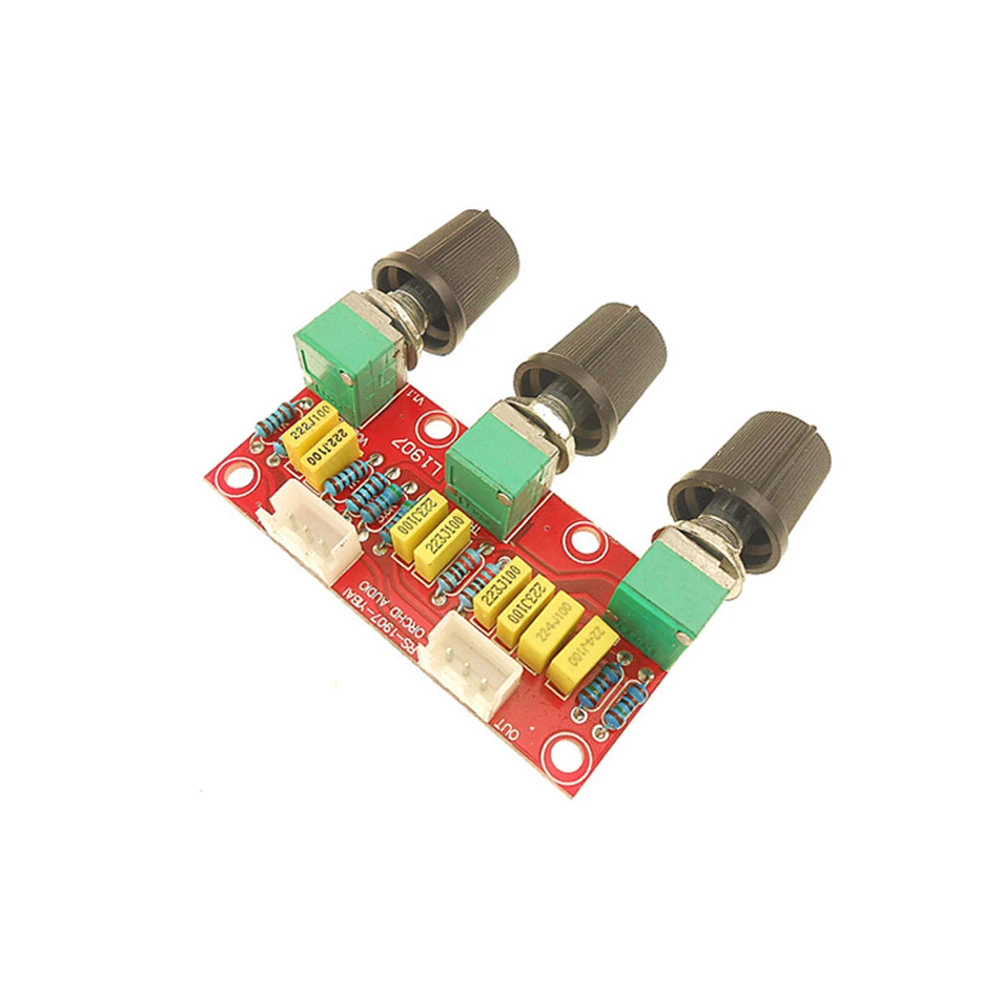 HIFI Amplifier Passive Tone Board Bass Treble Volume Control Pre-amplifier Module Preamp Board E3-001