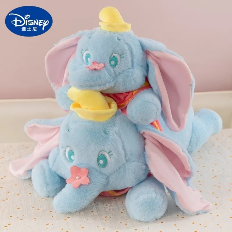 

45/60/80cm Big Size Dumbo Disney Cartoon Anime Plush Stuffed Doll Kawaii Room Decoration Plushies Children's Pillow Holiday Gift