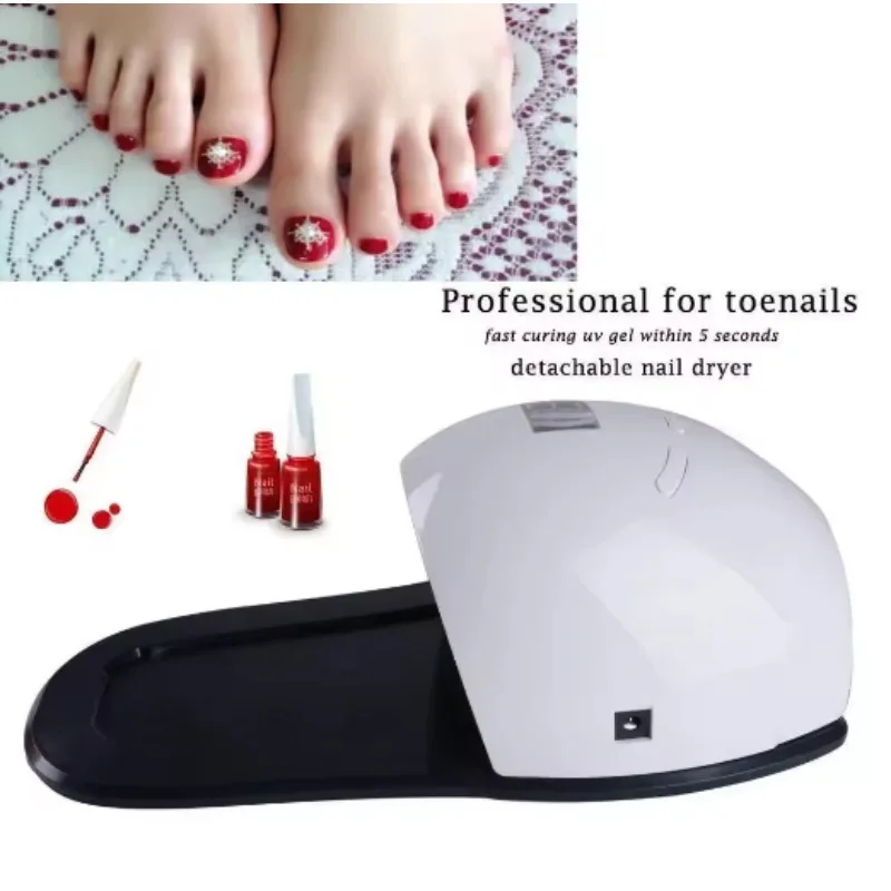 Mini Nageltrockner LED Schnell Trocknend Nicht Schwarz Hand Fuß Öl Kleber Backen Fingernagel Lampe Uv Led Lampe Wärme Werkzeuge Kunst