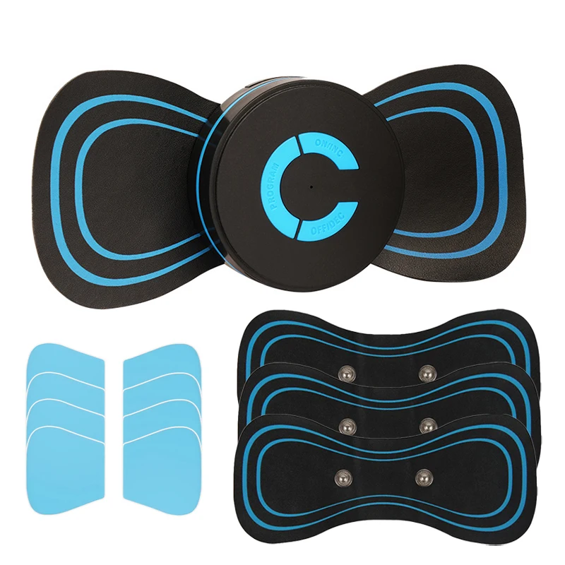 

EMS массажер для шеи гелевые подушечки электрический массажер для шейного позвонка носилки для тела патч импульсный стимулятор мышц для ухода за телом