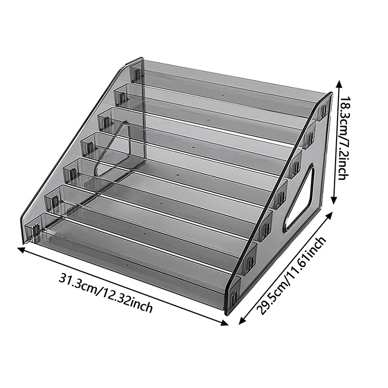 エッセンシャルオイルオーガナイザー収納ディスプレイ 3/4/5/6/7 層マニキュアディスプレイスタンド高級化粧品ディスプレイラックホルダージュエリー