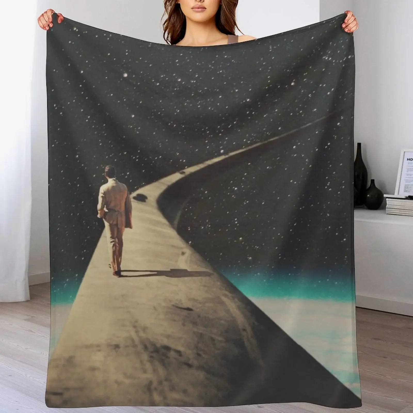

We chose This Road My Dear Throw Blanket Modern Design Soft Blanket for Home Decor