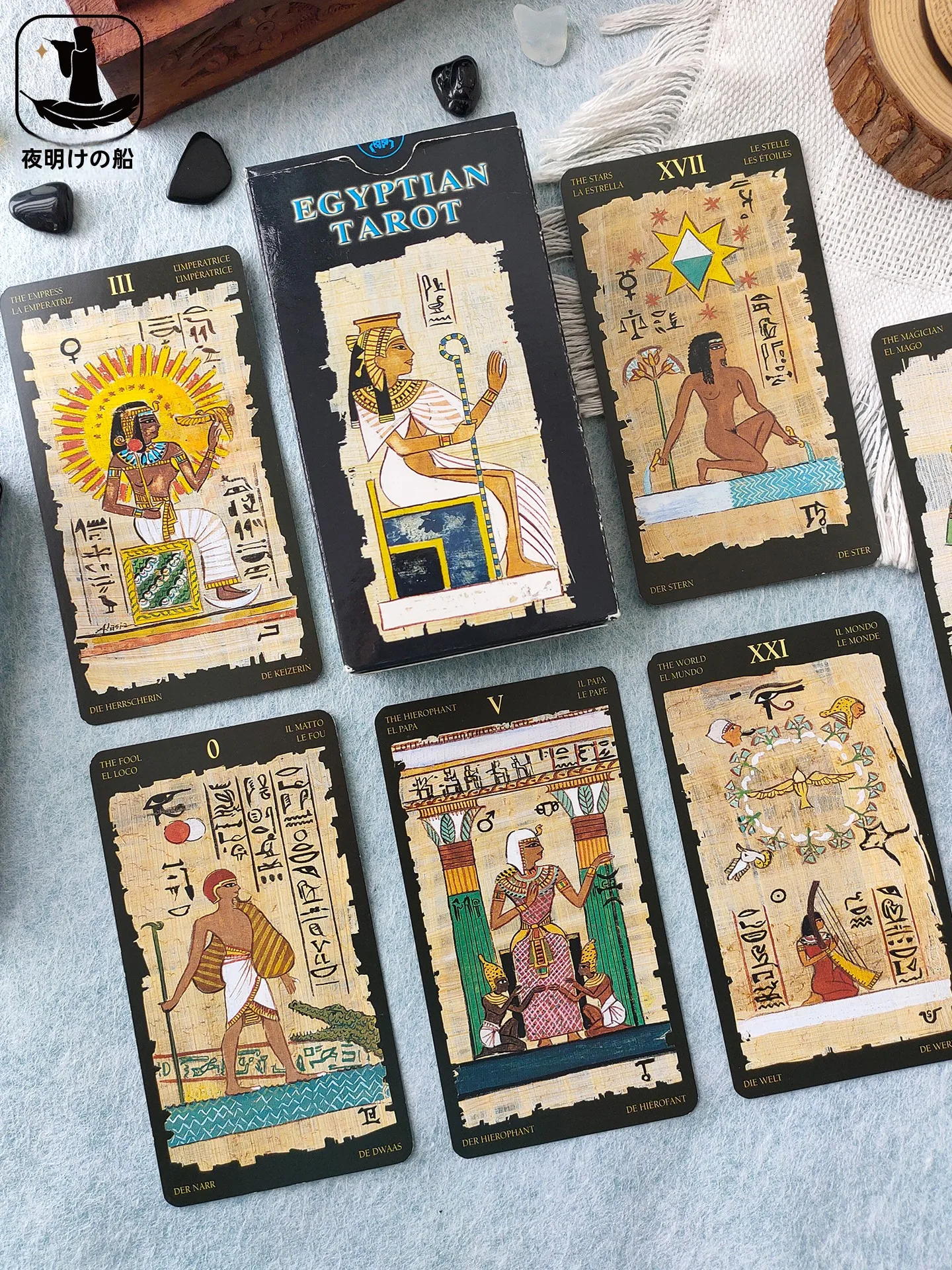 italian-scarabaeus-brand-egyptian-tarot-card-game-wall-painting-human-tower-card-game-italian-paper-products