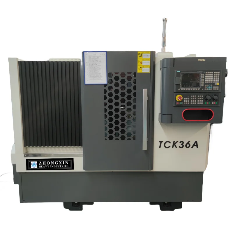 Multifunctional GSK CNC Control System Horizontal Medium Duty Small Lathe Machine Single Spindle With Digital Features