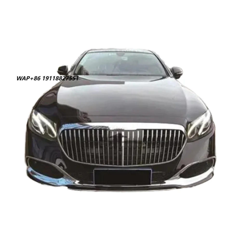 

Benz E Class W212 2015 Body Kit Upgrade to W223 New Front Rear Bumper Grille Rear Diffuser Tail Pipes Included