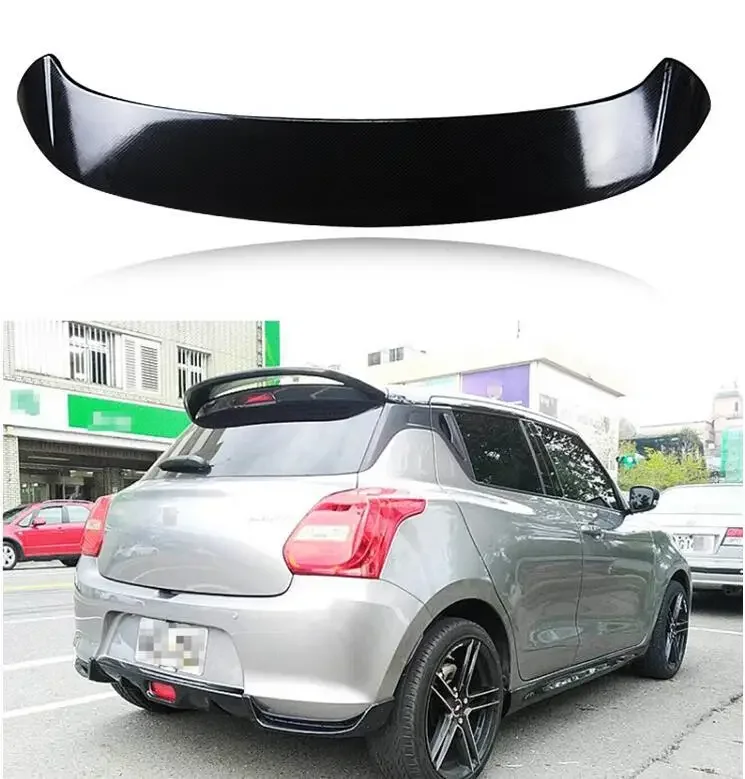

ABS PAINT REAR WING TRUNK LIP TAIL SPOILER FOR Suzuki Swift 2018 2019 2020 2021