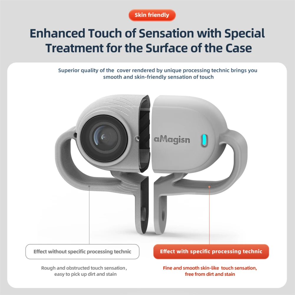 Silicone Protective Case Compatible For GO 3S Action Camera Shock Absorbing Anti-fall Mount Cover Protector Camera Accessories