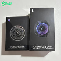 Black Shark Cooler 5 5Pro magnetic version of mobile phone radiator efficient heat dissipation compatible with Android, iPhone.