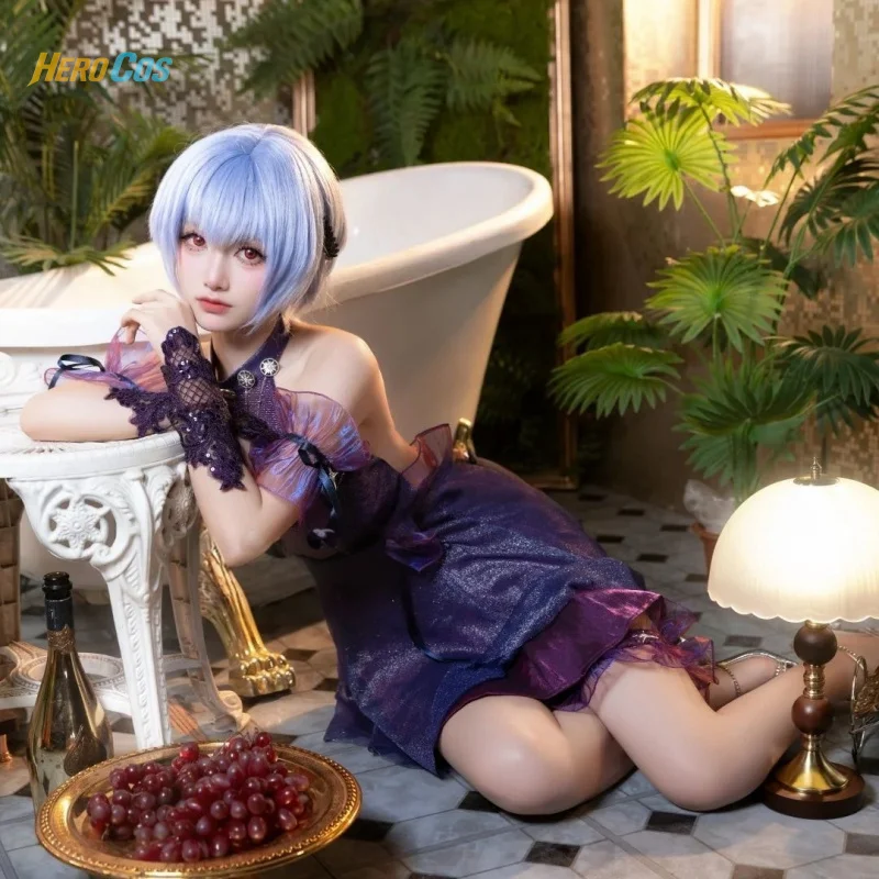 

NIKKE The Goddess of Victory Ayanami Rei Cosplay Costume Sexy Dress Uniform Halloween Party Role Play Outfit Women
