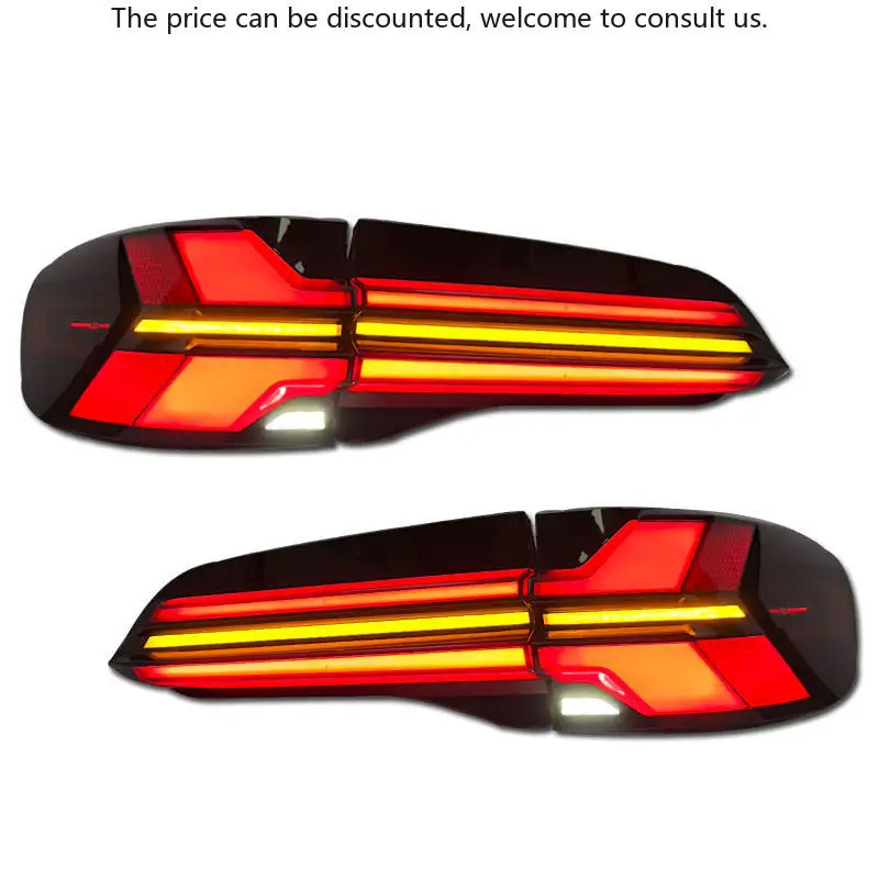 

SJC Accessories Taillights For Bmw X5 G05 18-23 Modified 22 New LED Driving Water Steering Taillights LED Driving Daytime Len