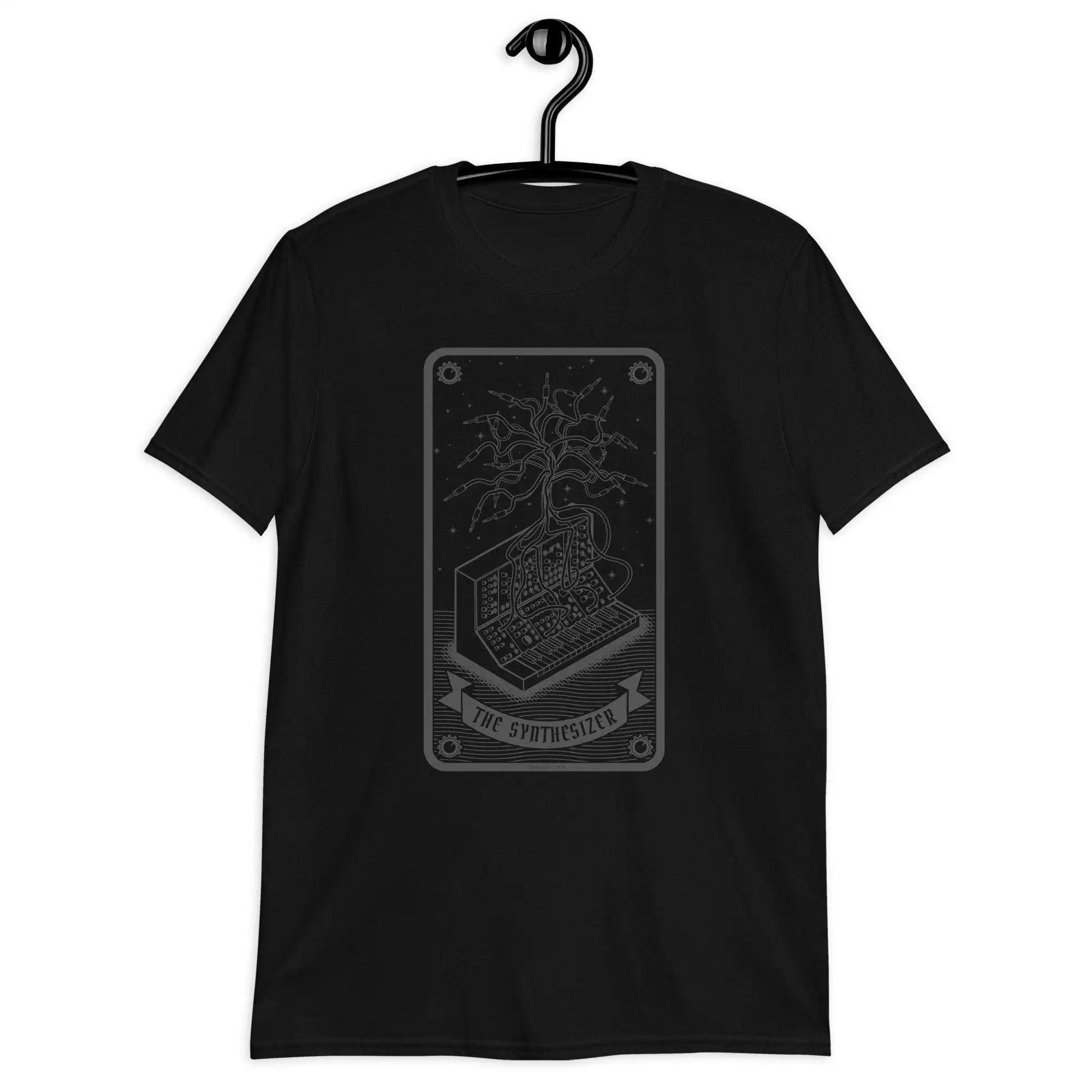 Modular Synthesizer Tarot Card T Shirt For Synth Player And Electronic Musician